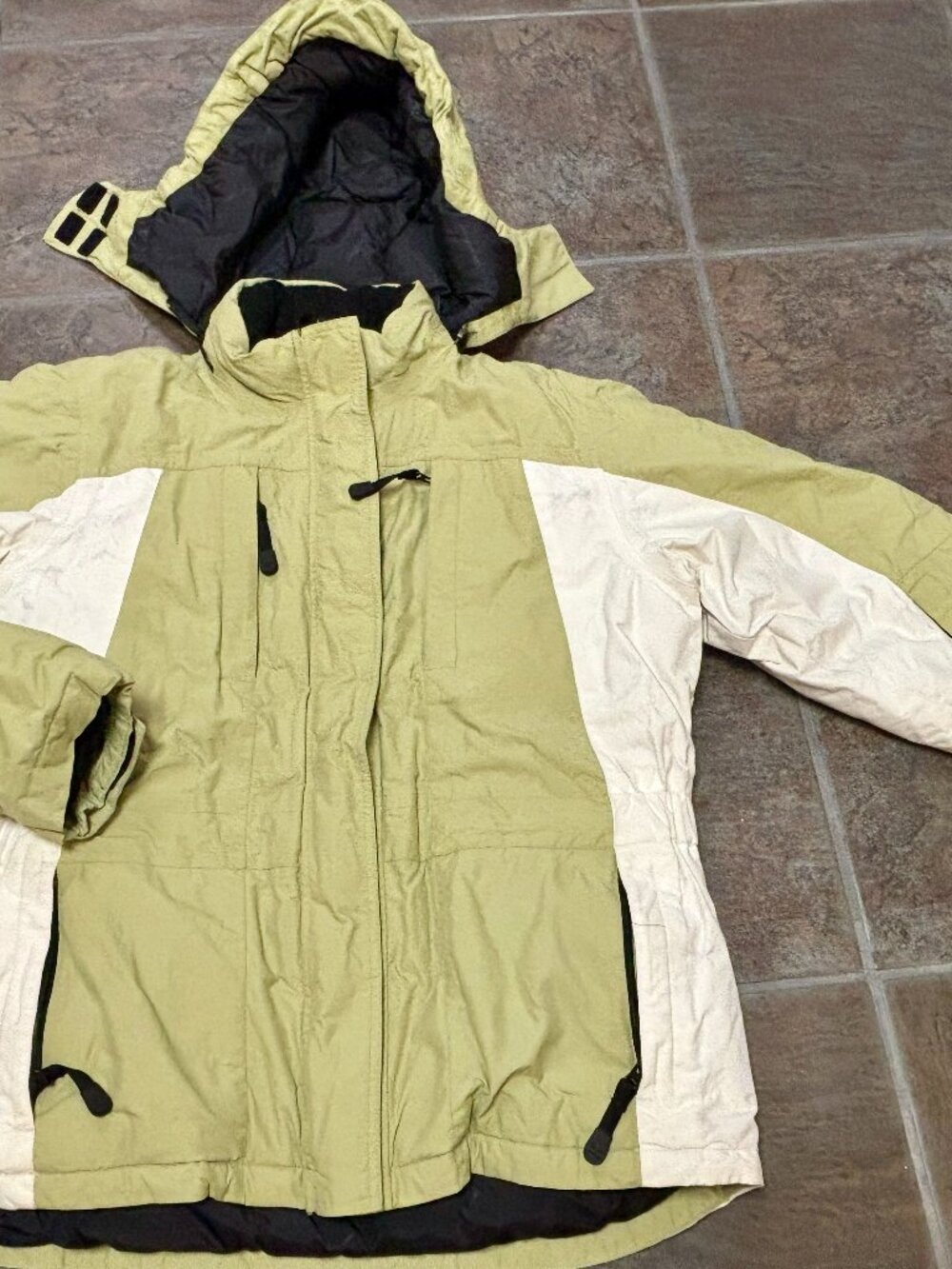 ~~Eddie Bauer Goose Down Hooded Jacket Women's XL Winter Outdoor Coat *******the